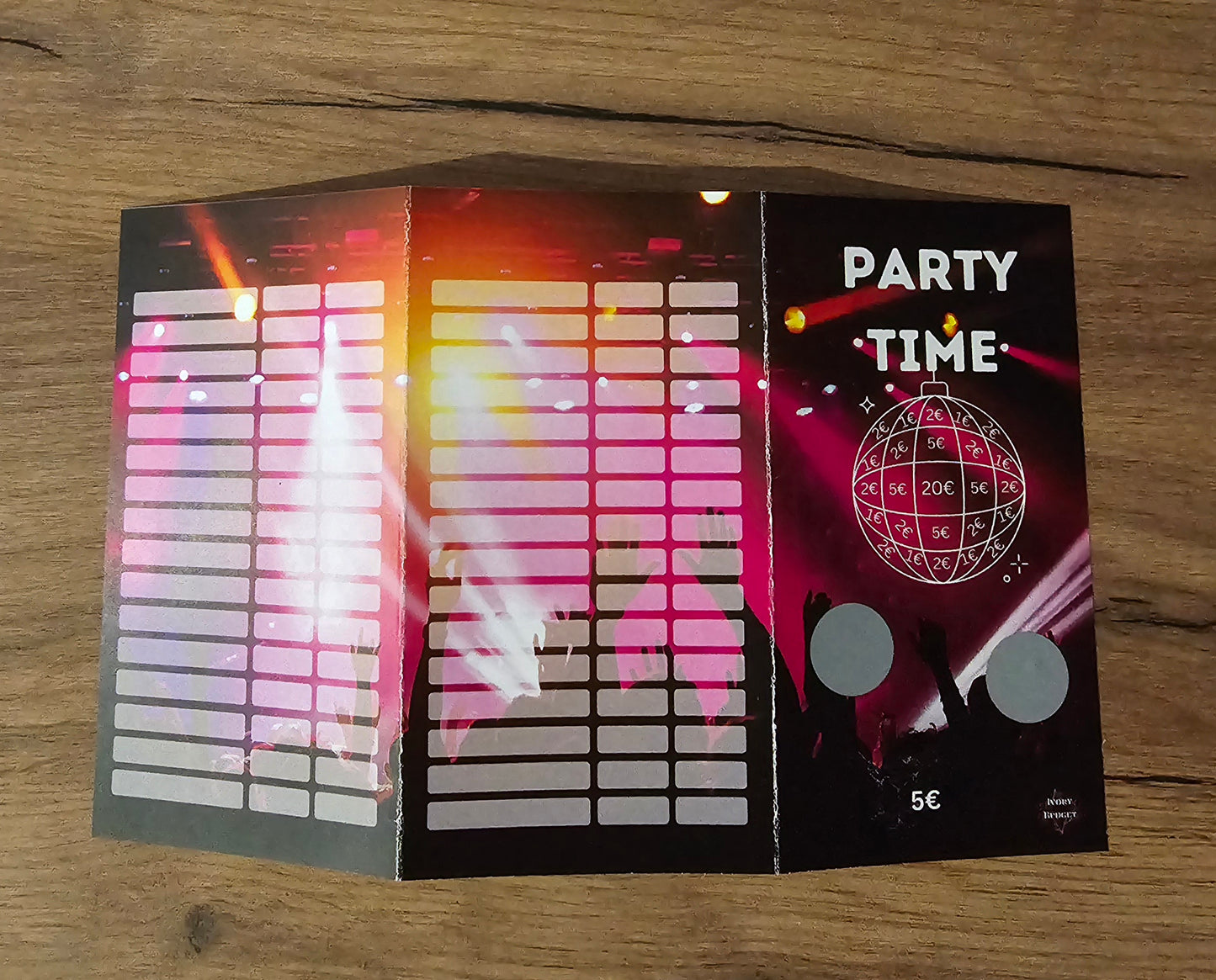 Klappkarte Party Time