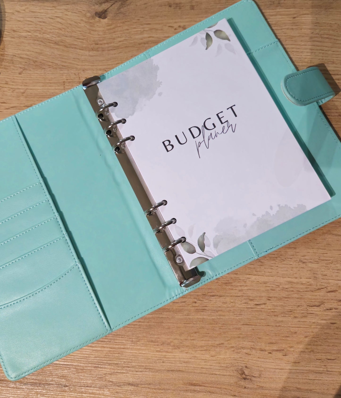 A6 Budget Planer Grün