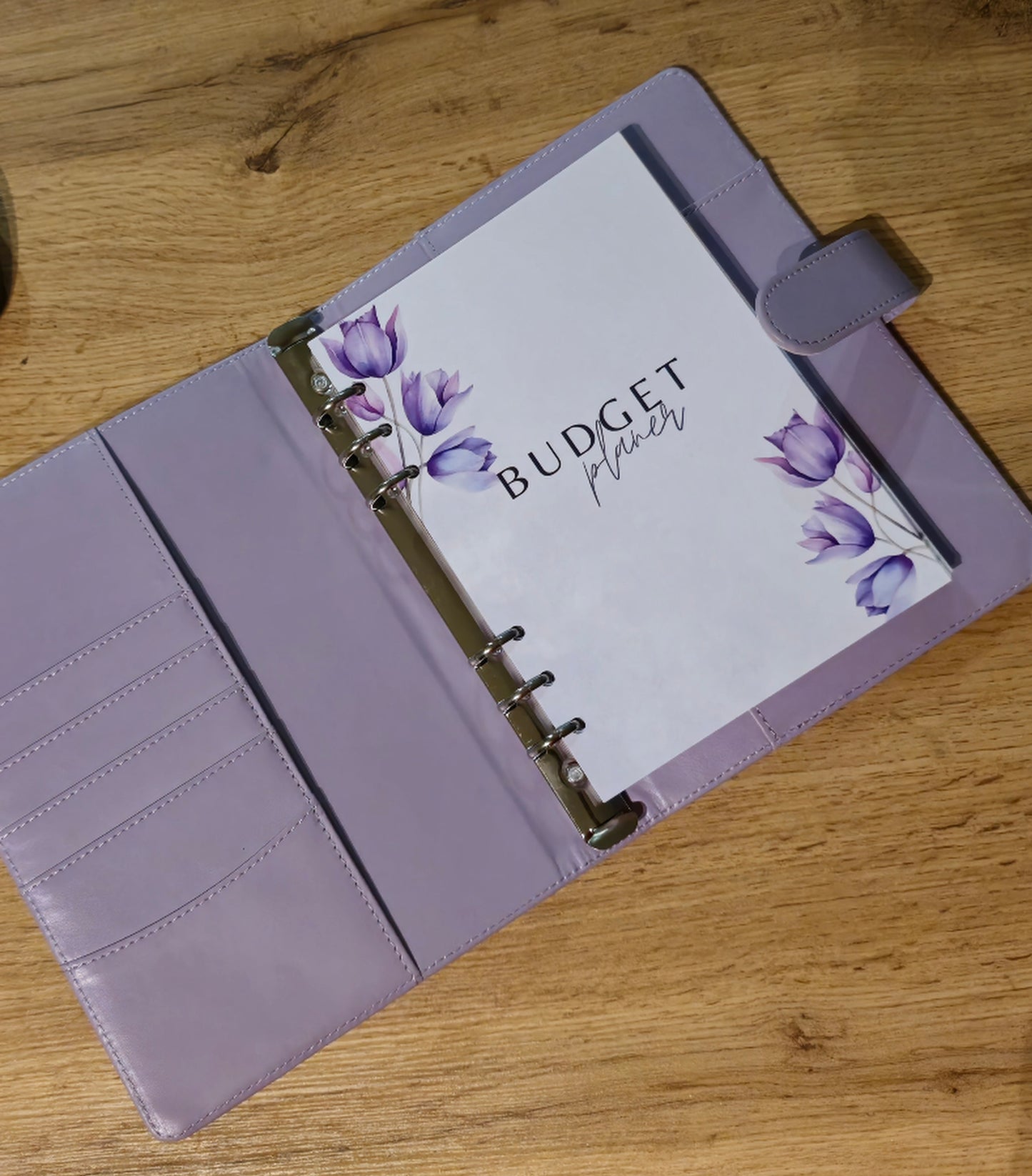 A5 Budget Planer Lila