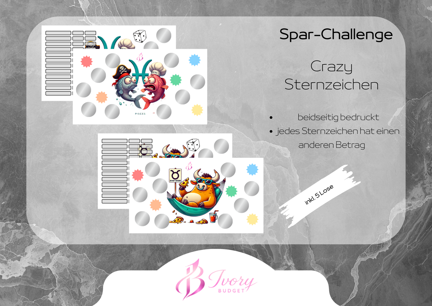 Crazy Sternzeichen Challenge