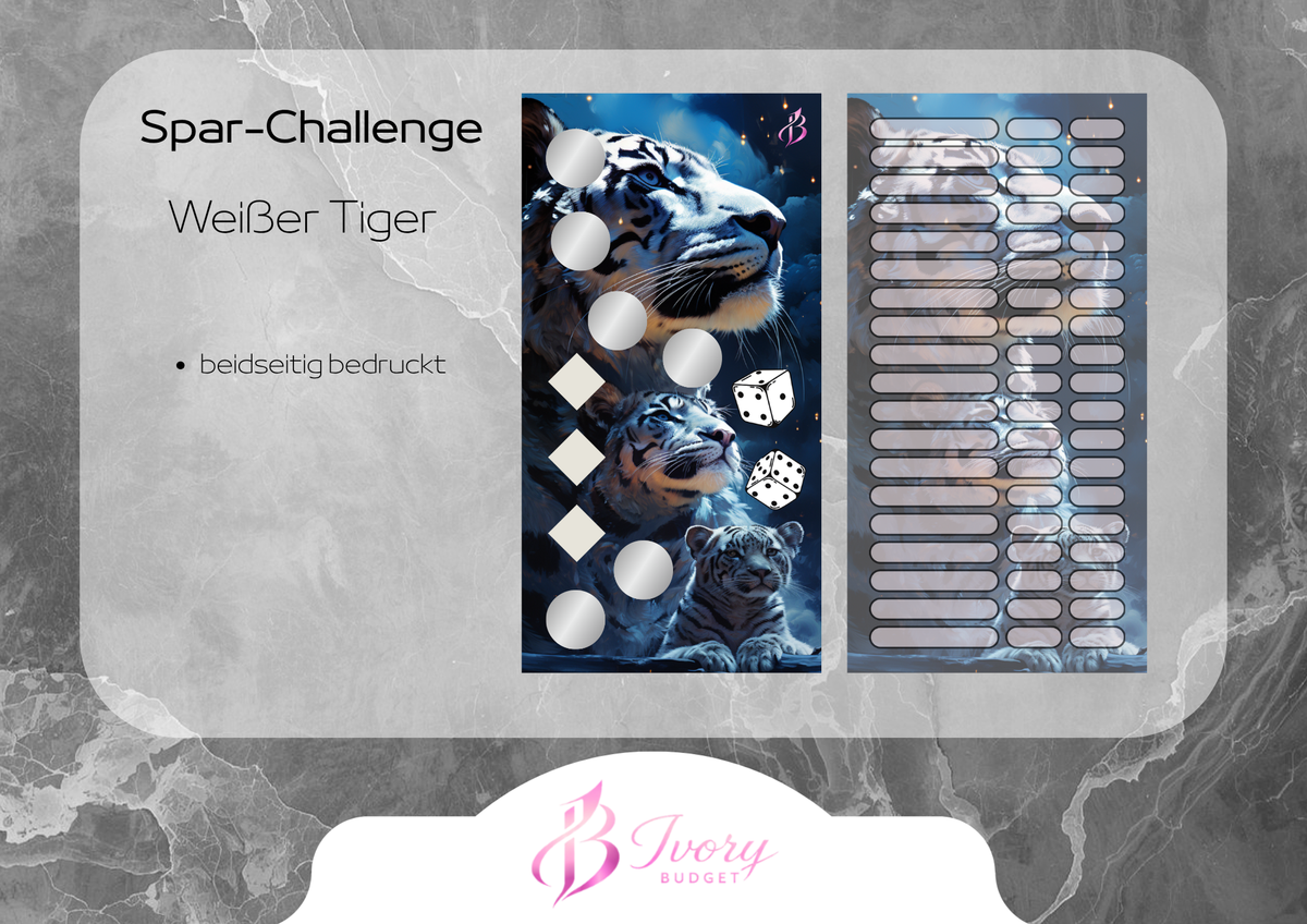 Einzelchallenge Weißer Tiger