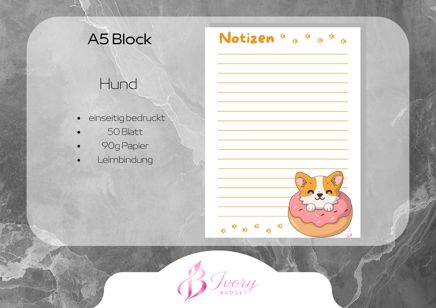 A5 Block Hund