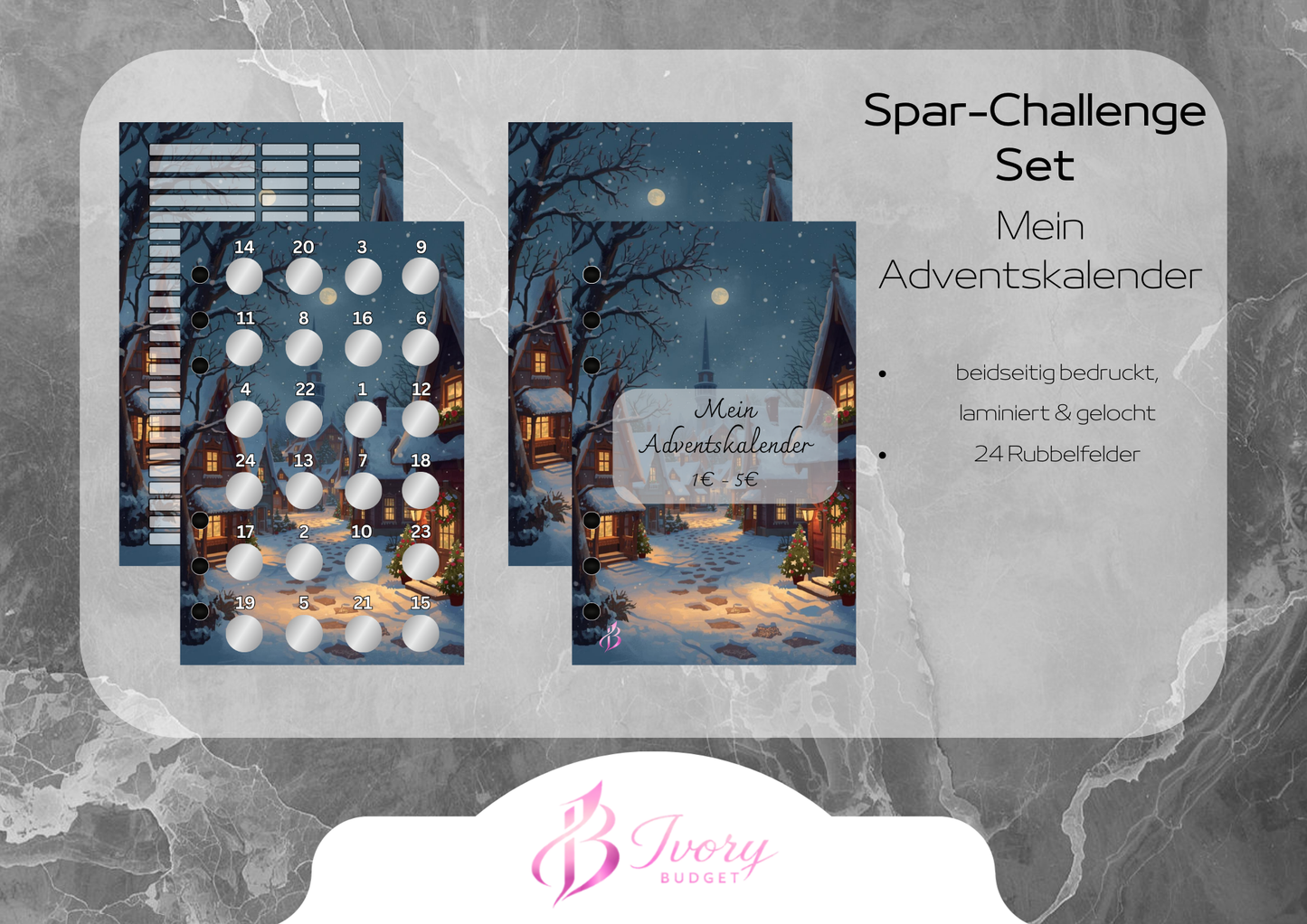 Adventskalender Weihnachtsstadt