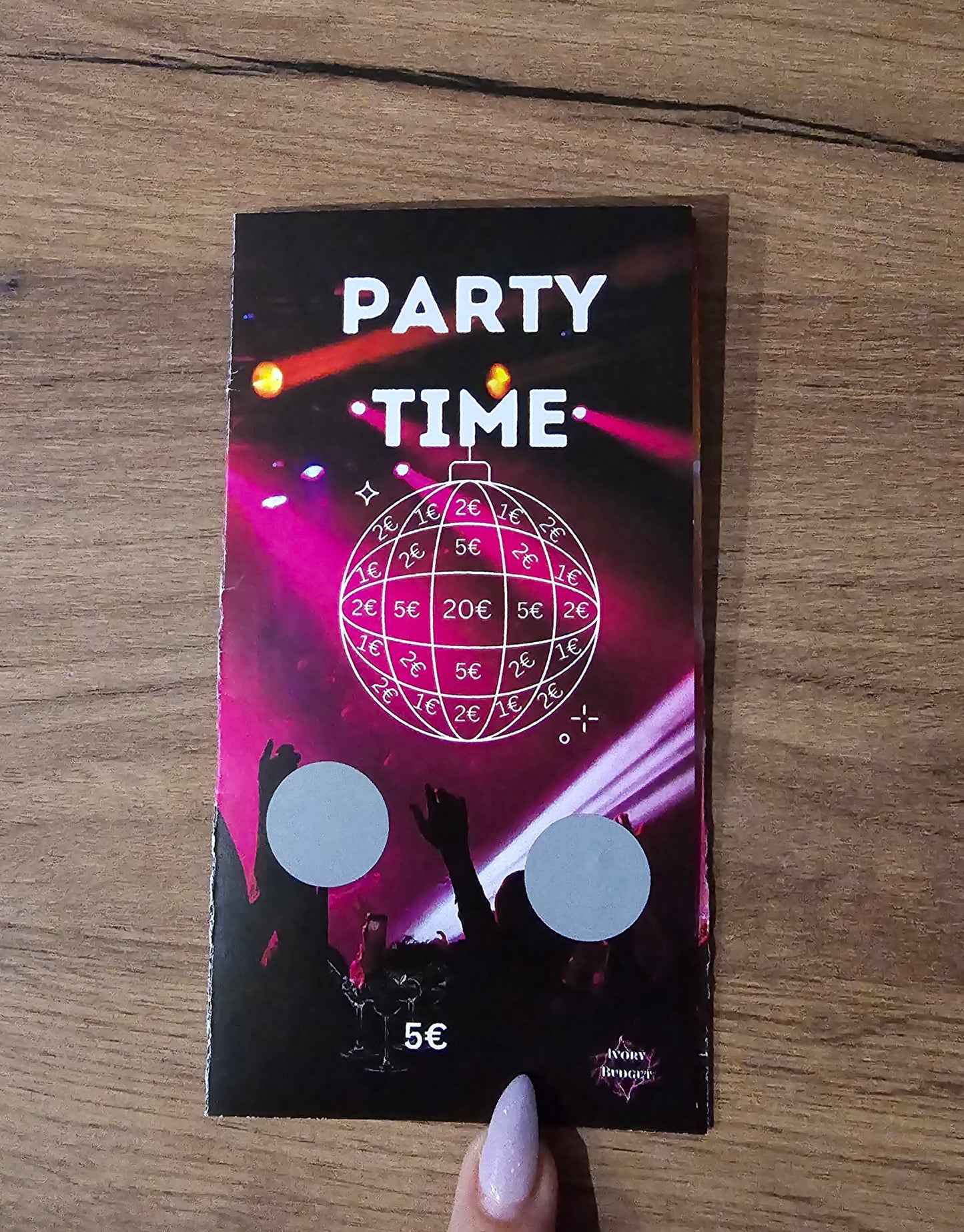 Klappkarte Party Time