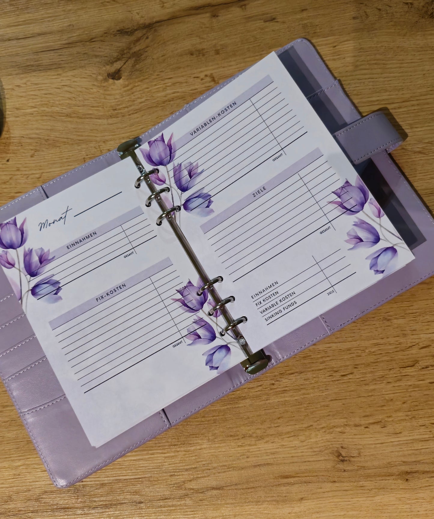 Budget Planer Lila