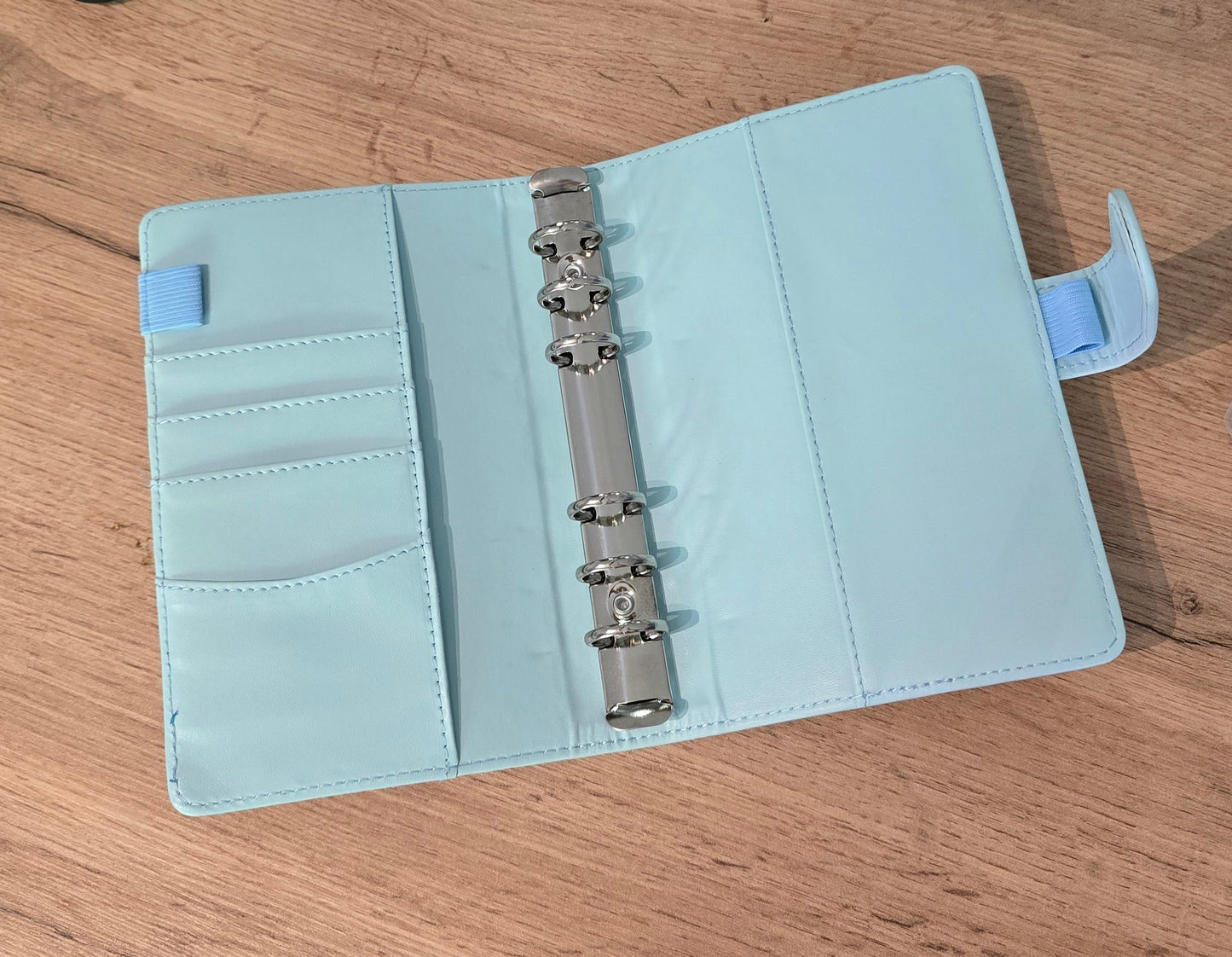 A6 Binder Hellblau