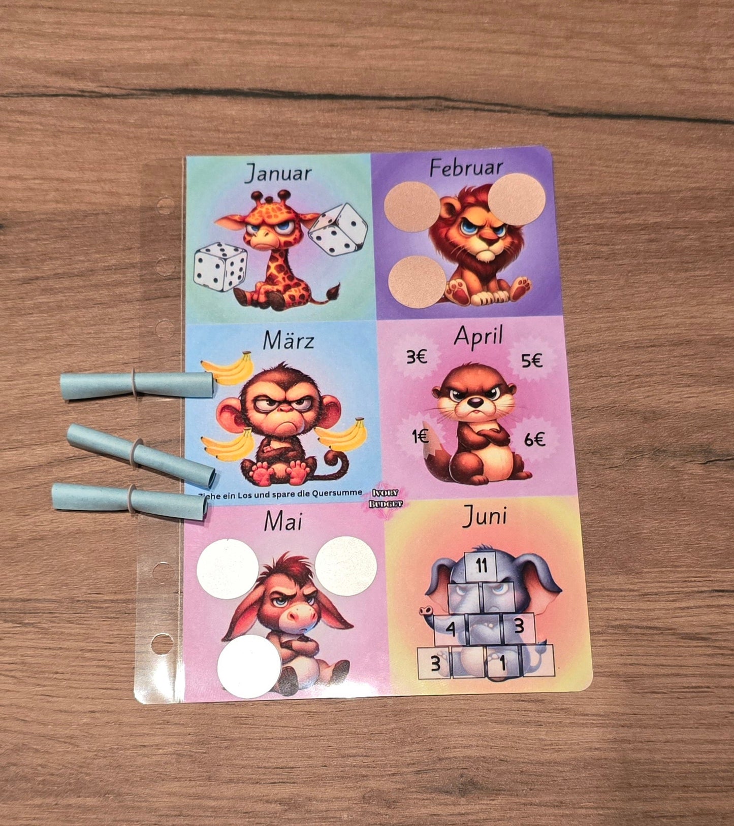 Mini Jahreschallenge Grumpy Animals