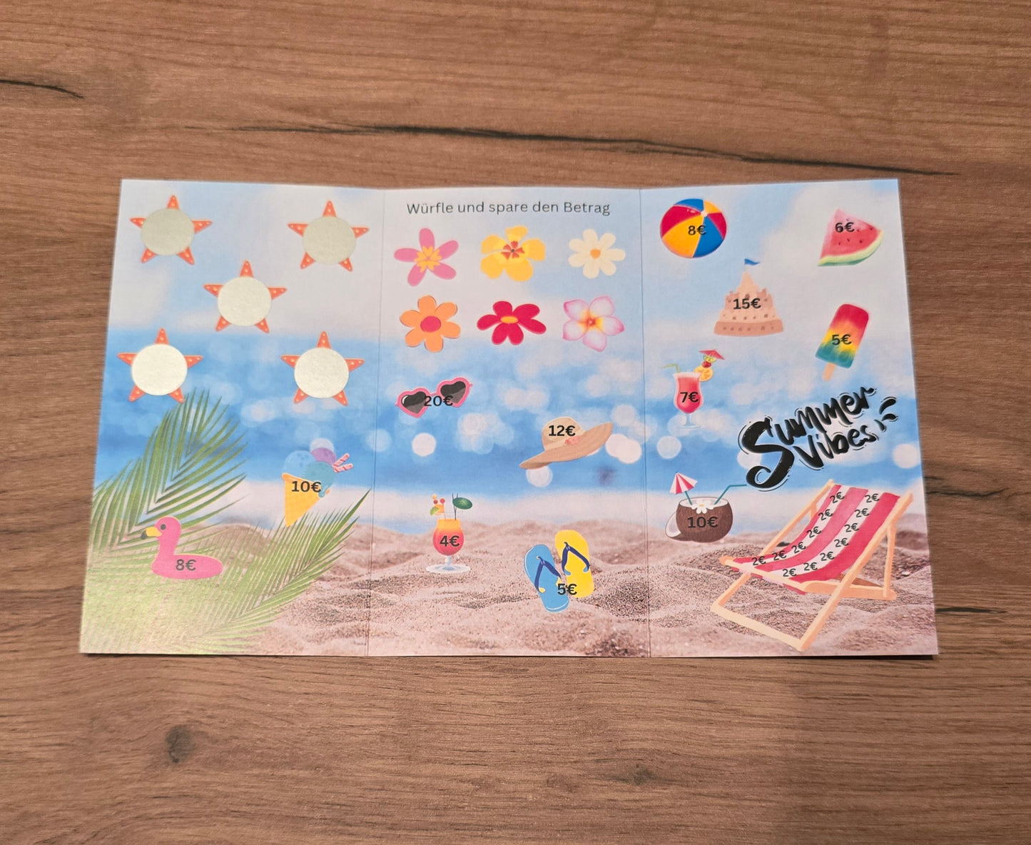 Klappkarte Summer Time