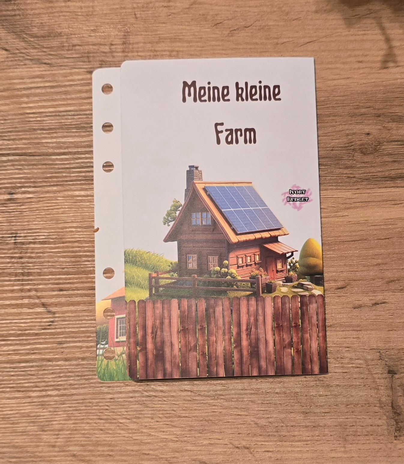 Klappkarte Meine kleine Farm