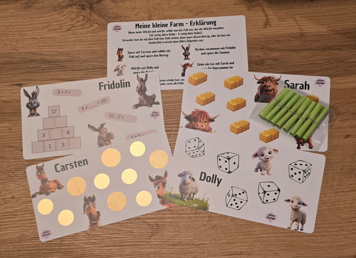 Klappkarte Meine kleine Farm