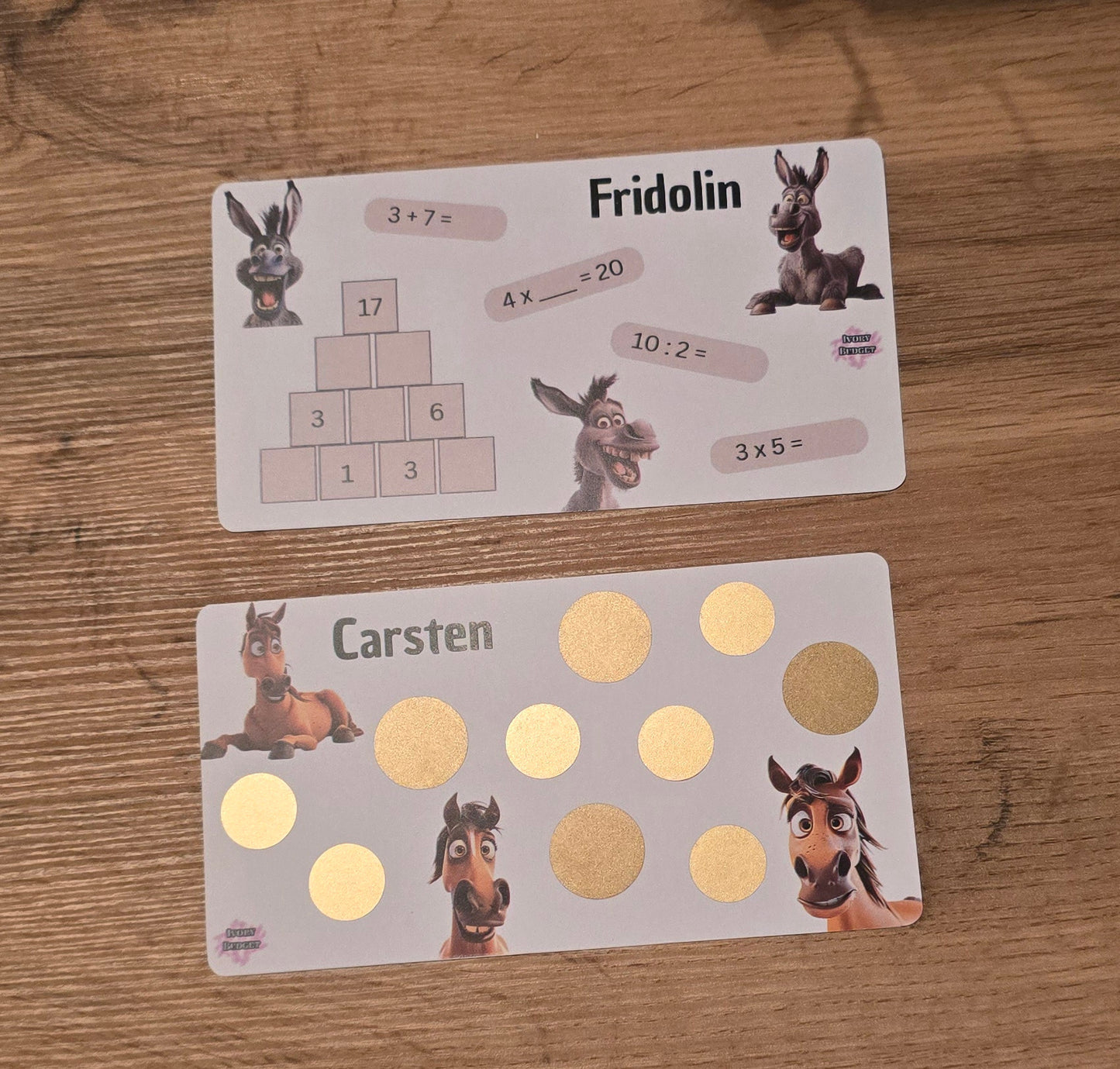 Klappkarte Meine kleine Farm