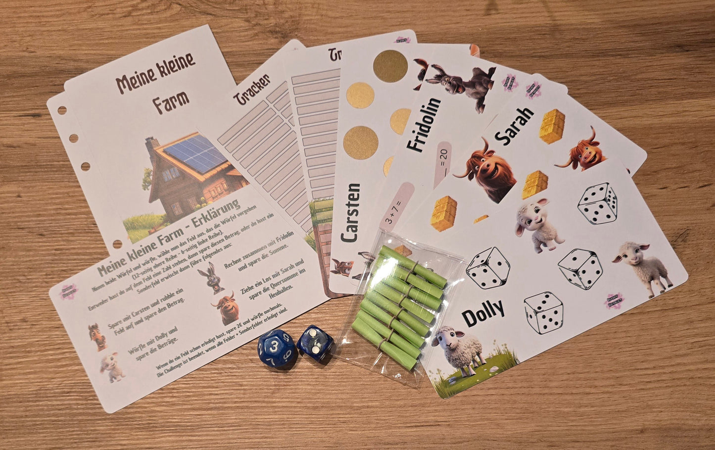 Klappkarte Meine kleine Farm