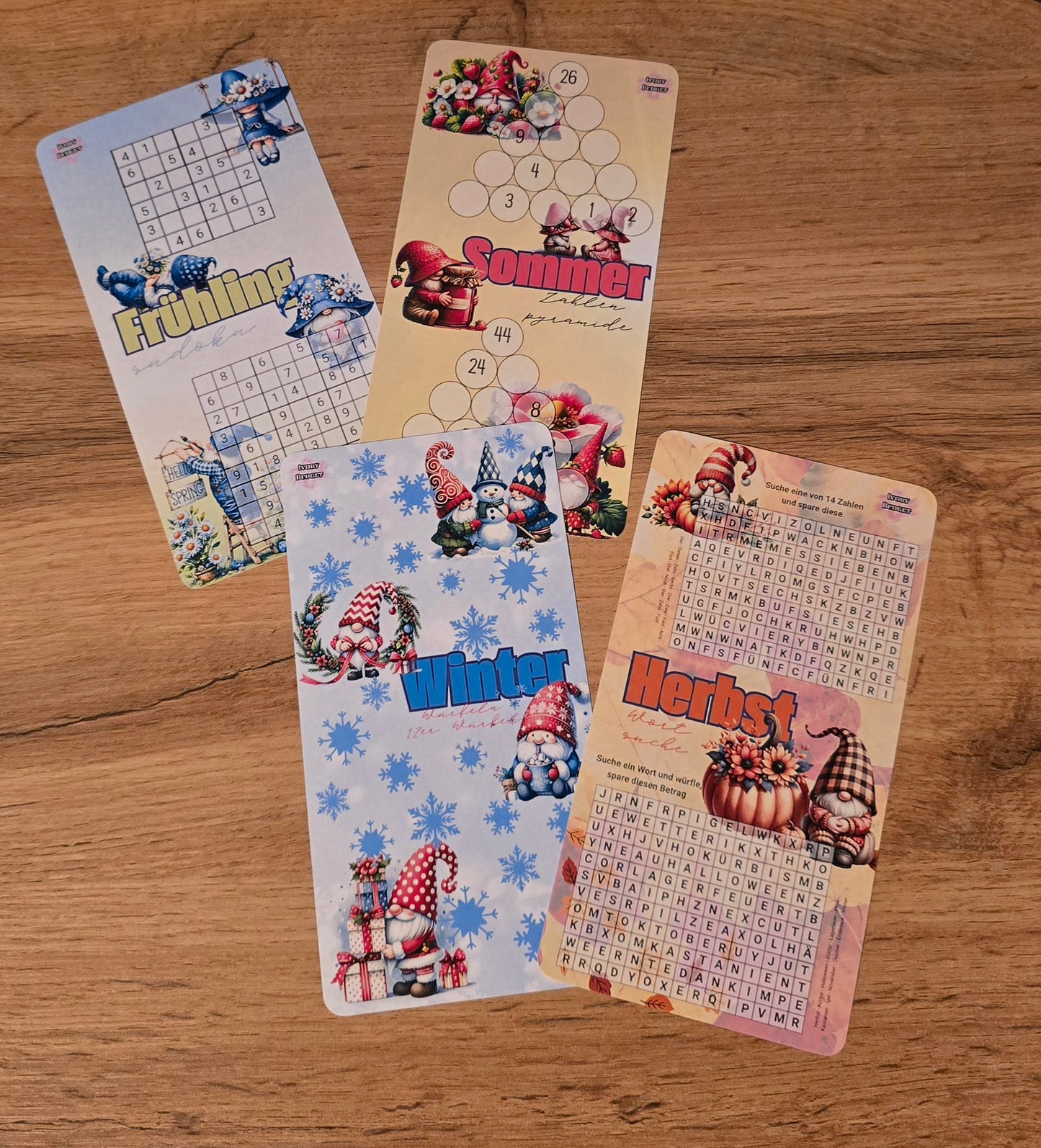 Jahreszeiten Challenge Gnome