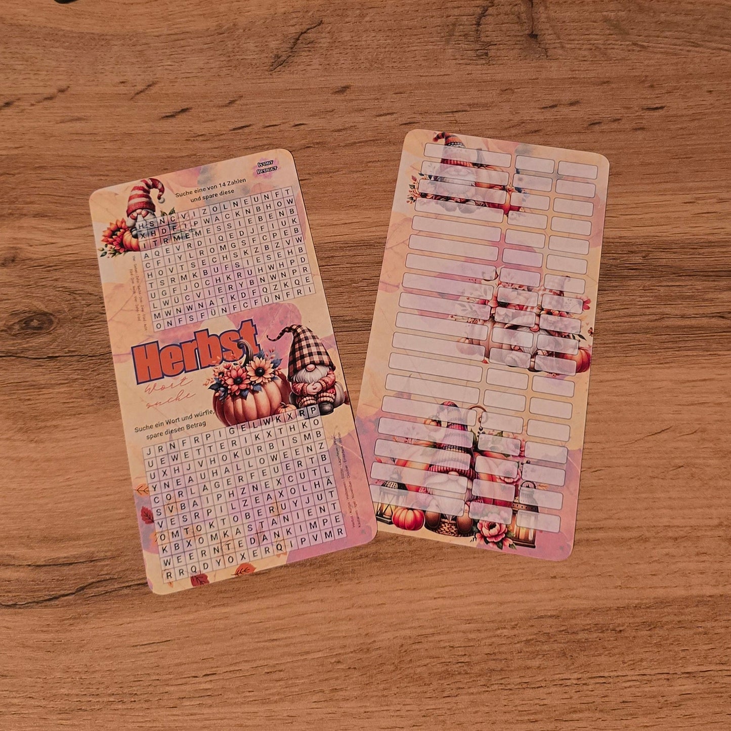 Jahreszeiten Challenge Gnome