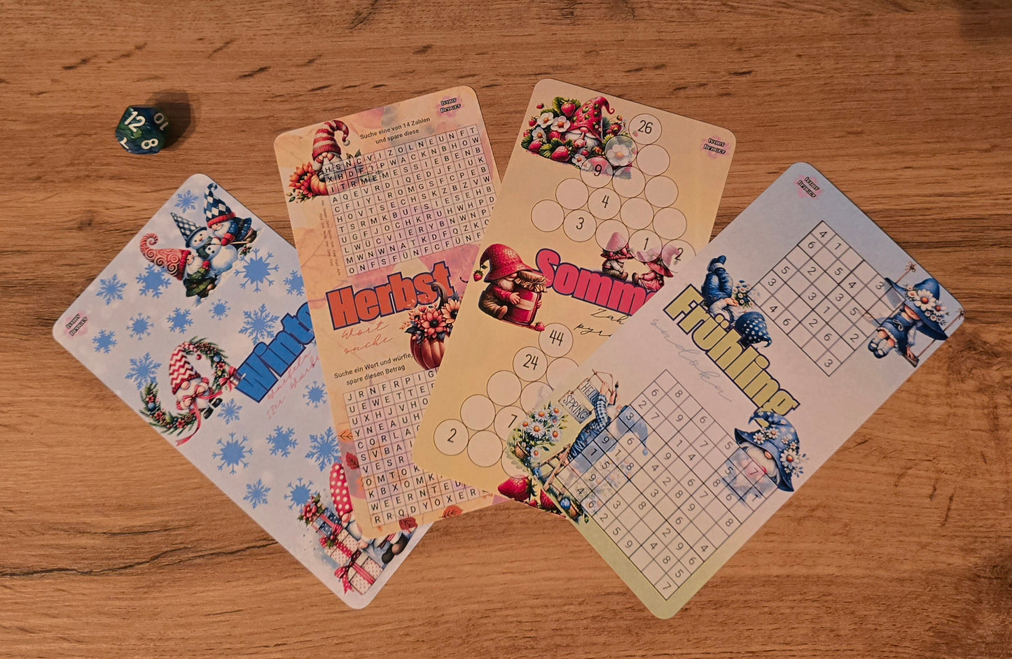 Jahreszeiten Challenge Gnome