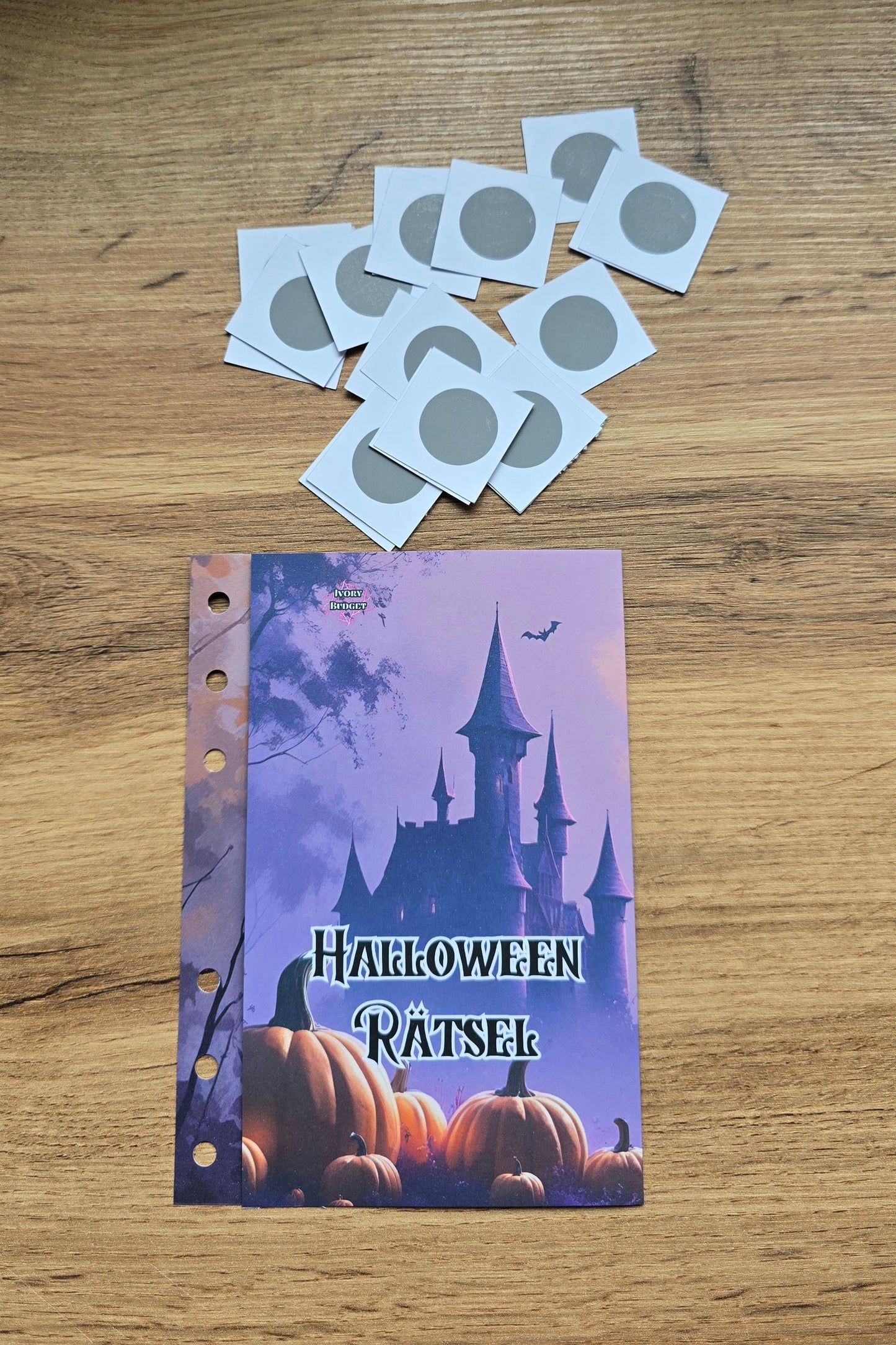 Klappkarte Halloween-Rätsel