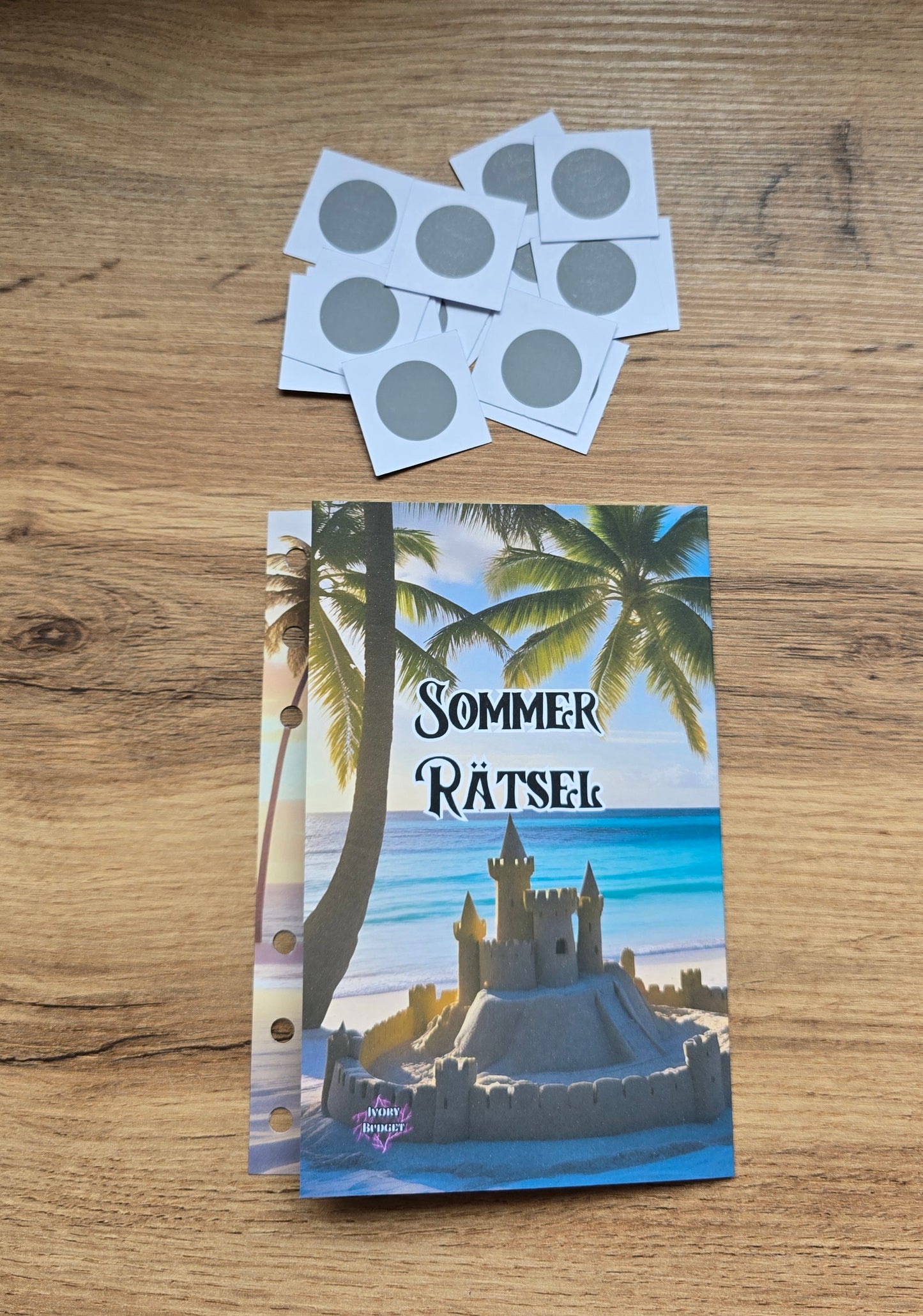 Klappkarte Sommer-Rätsel