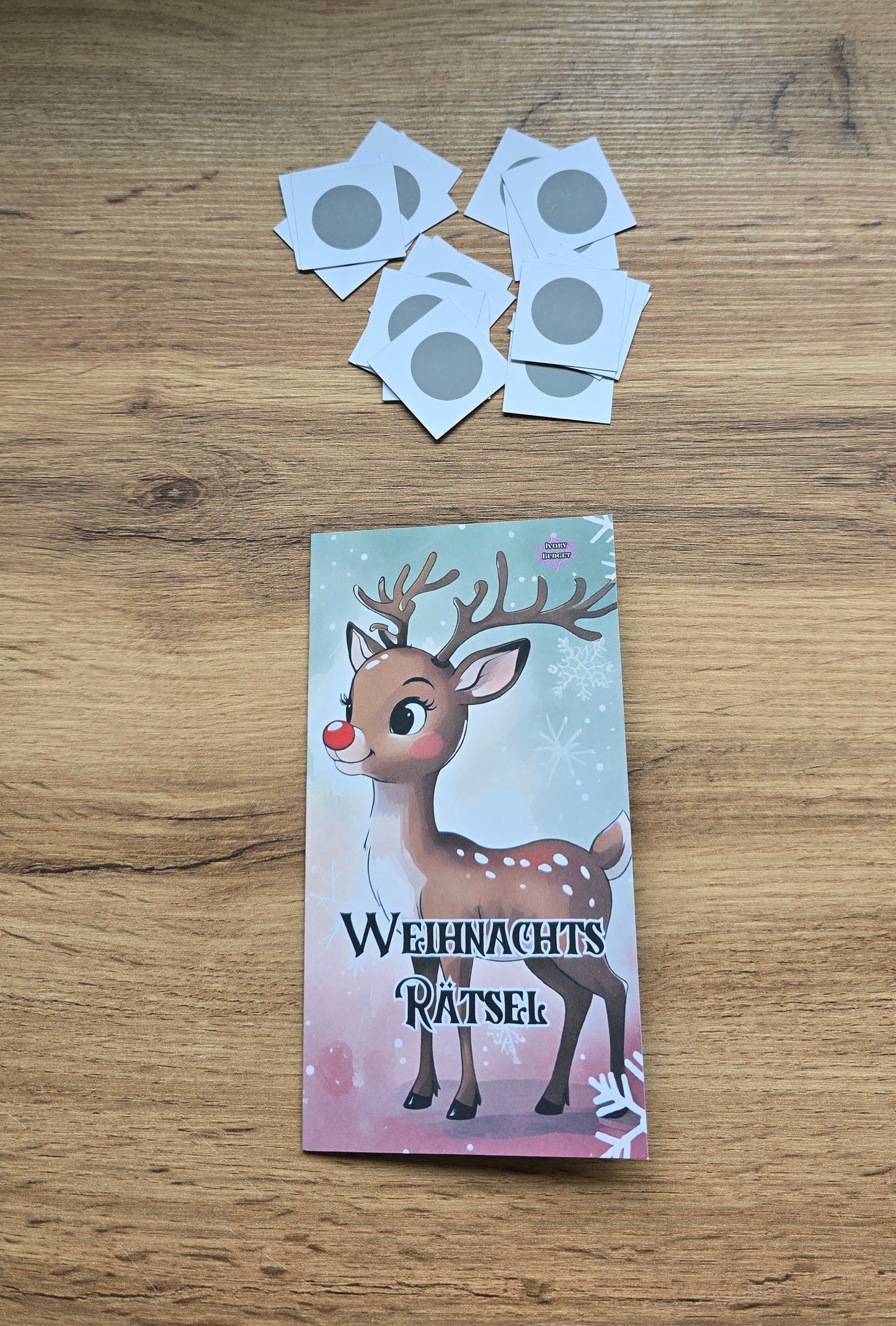 Klappkarte Weihnachts-Rätsel