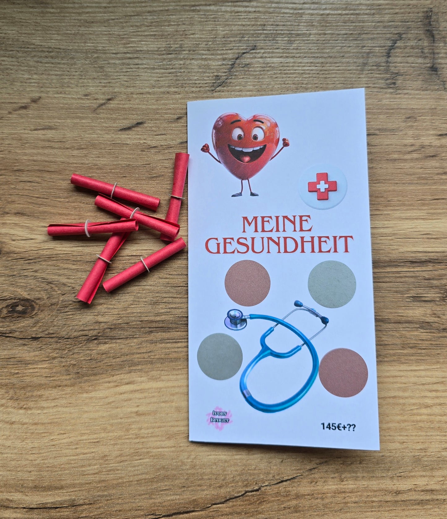 Klappkarte Meine Gesundheit