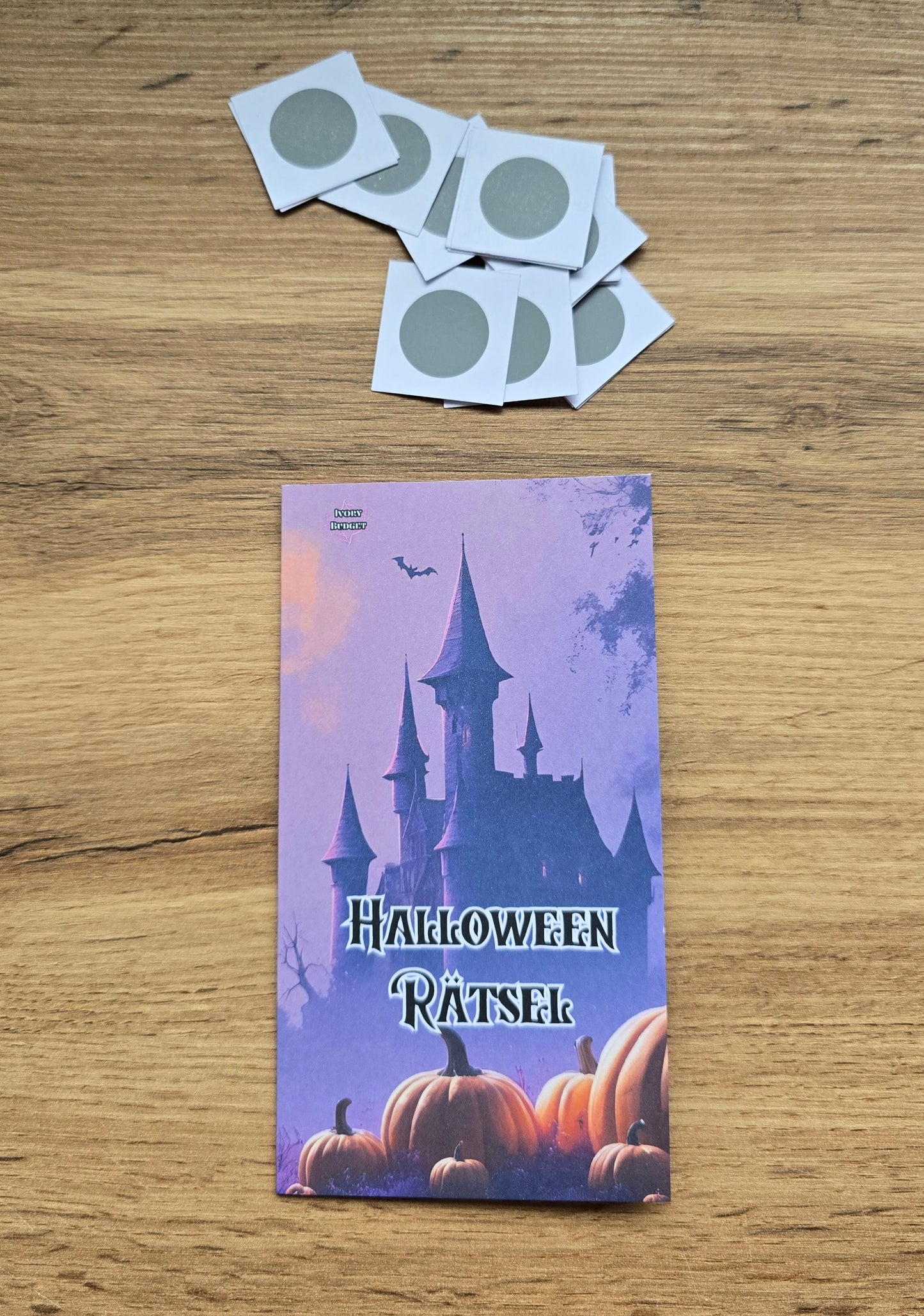 Klappkarte Halloween-Rätsel