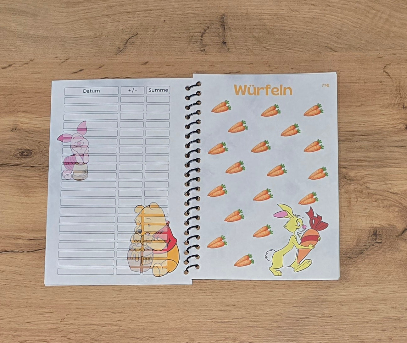 Winnie & Friends -Sparbuch