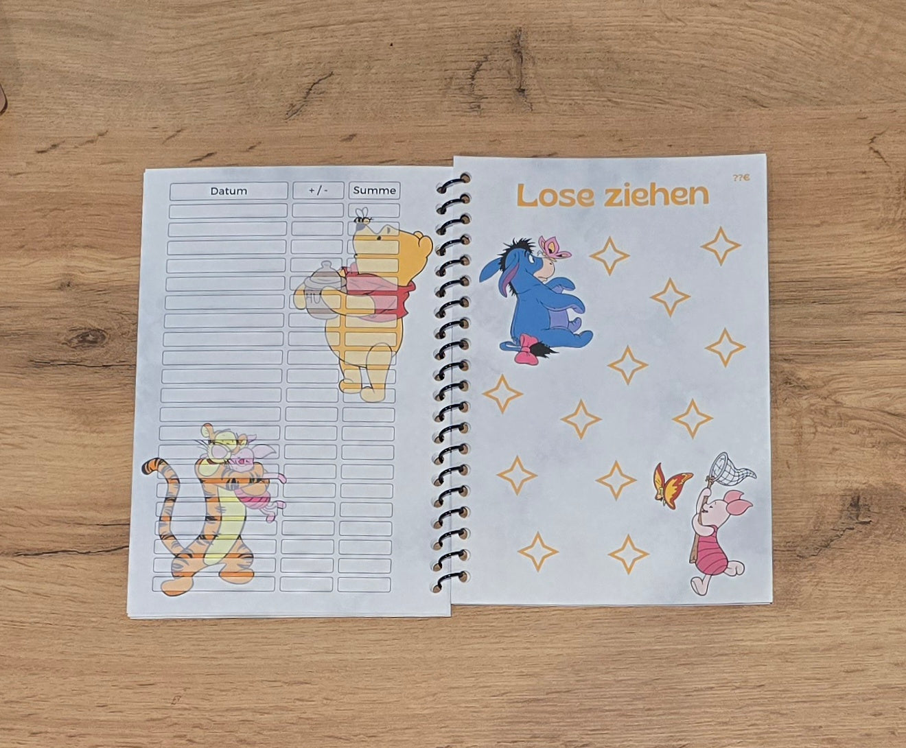 Winnie & Friends -Sparbuch