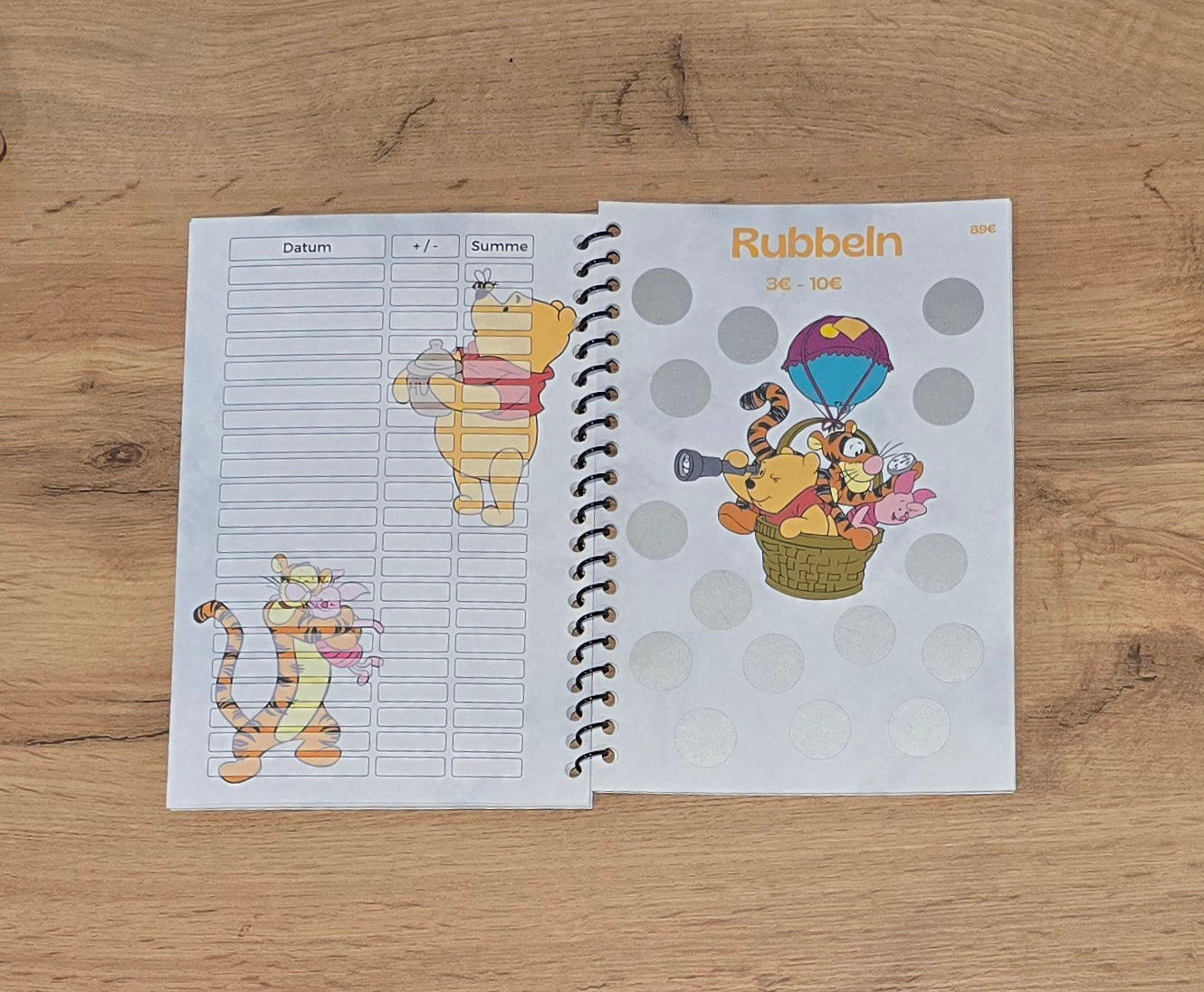 Winnie & Friends -Sparbuch