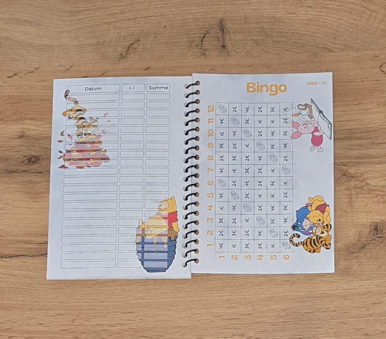 Winnie & Friends -Sparbuch