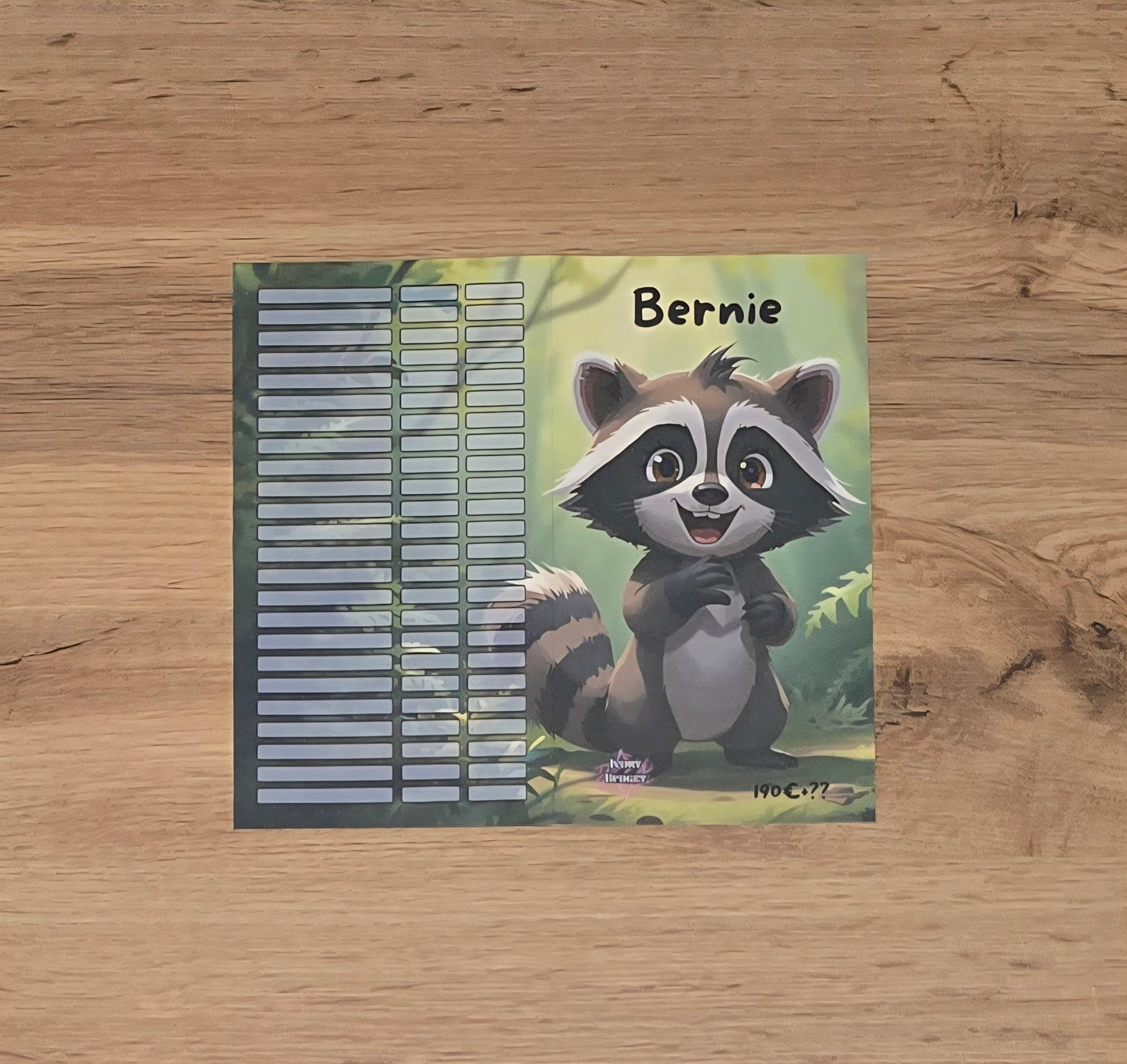 Klappkarte Bernie