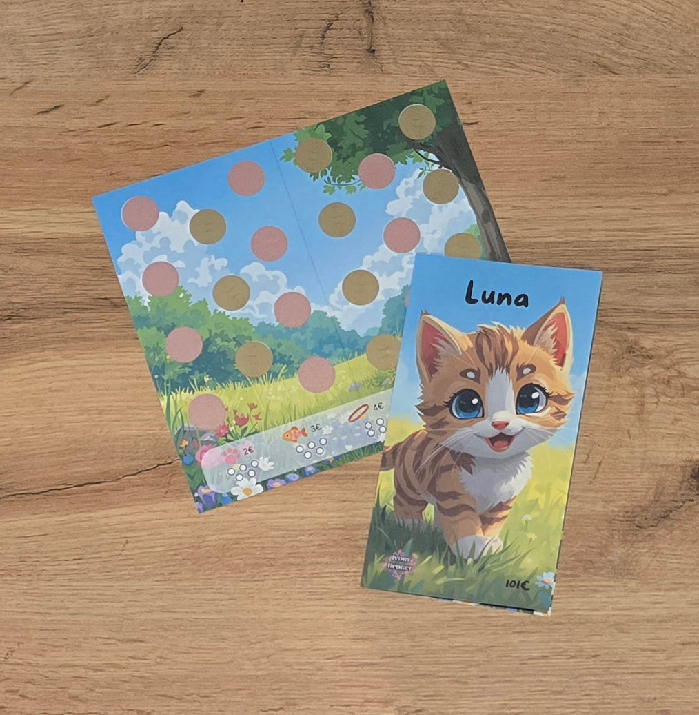 Klappkarte Luna