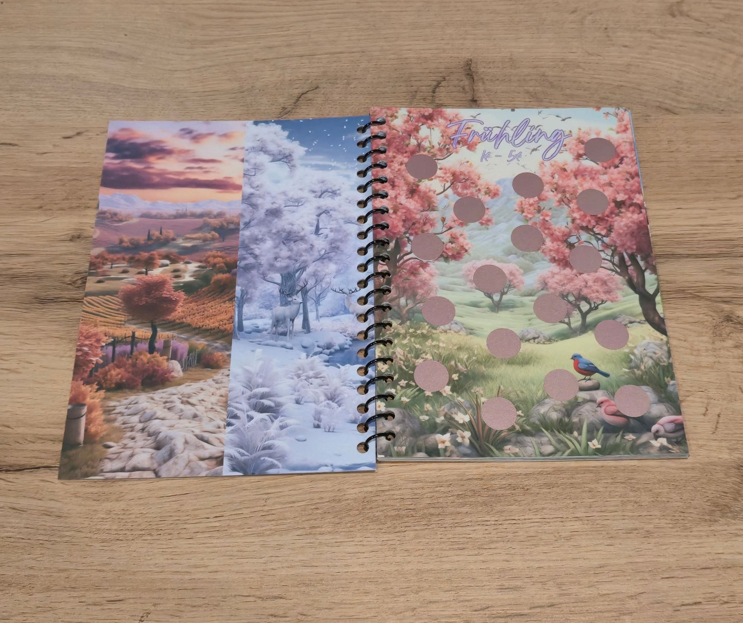 Rubbelbuch Jahreszeiten