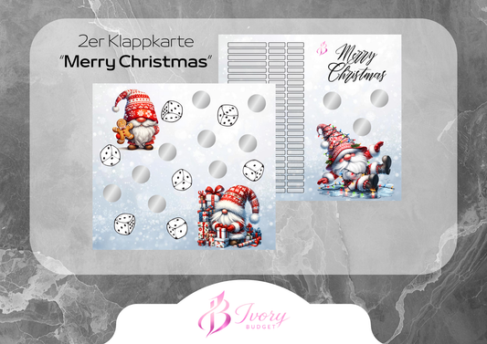 Klappkarte Merry Christmas