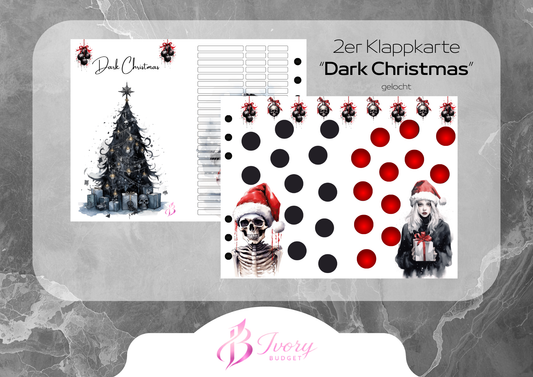 Klappkarte Dark Christmas