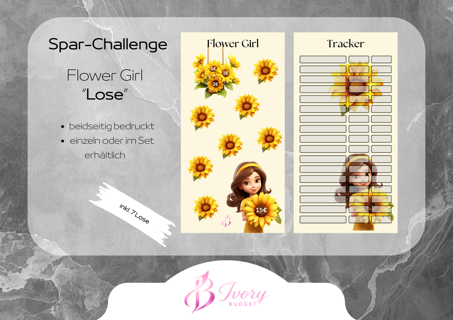 Einzelchallenge Flower Girl