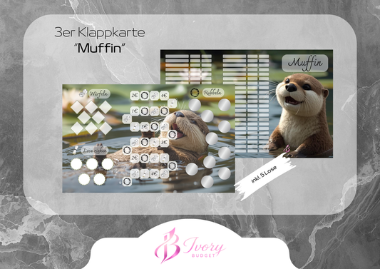 Klappkarte Muffin