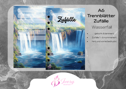 A6 Register Zufälle Wasserfall