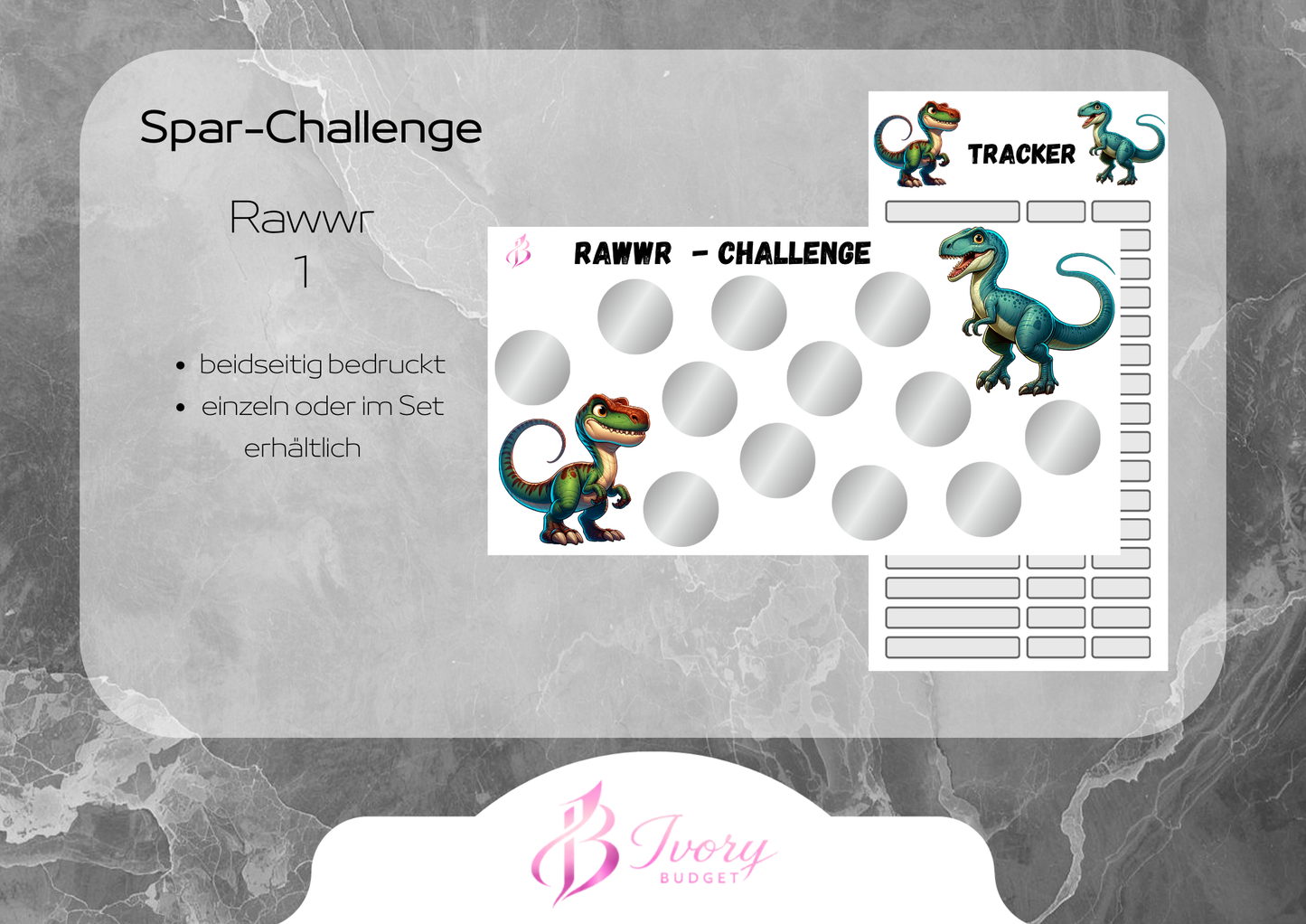 Einzelchallenge Rawwr Challenge