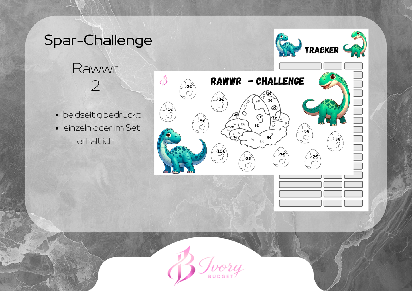 Einzelchallenge Rawwr Challenge