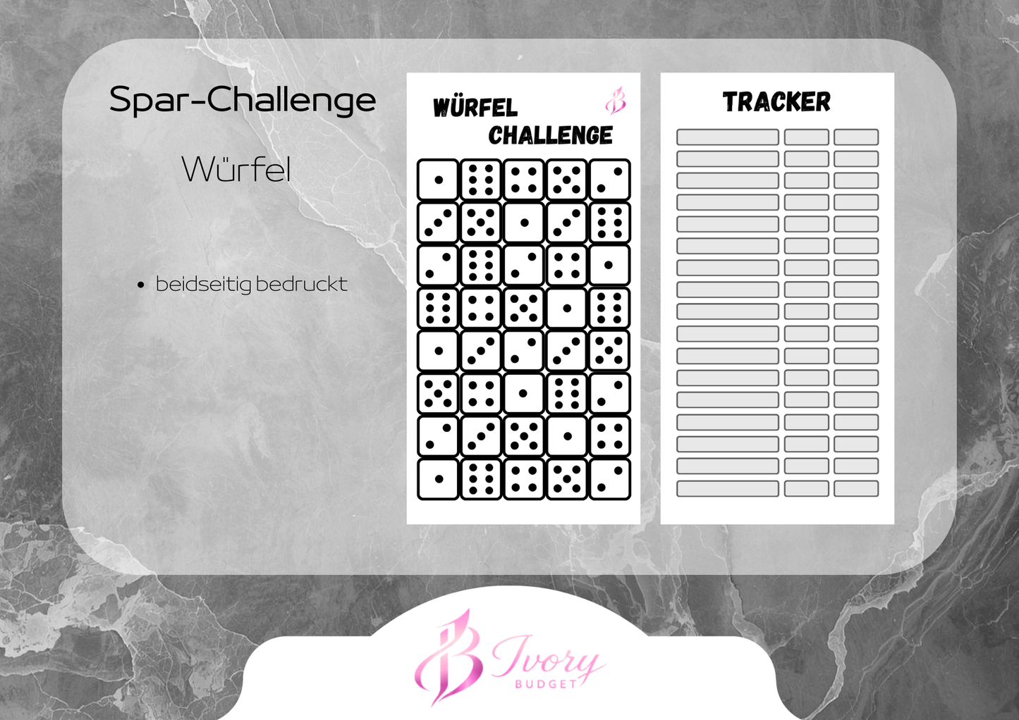 Einzelchallenge Würfel Challenge