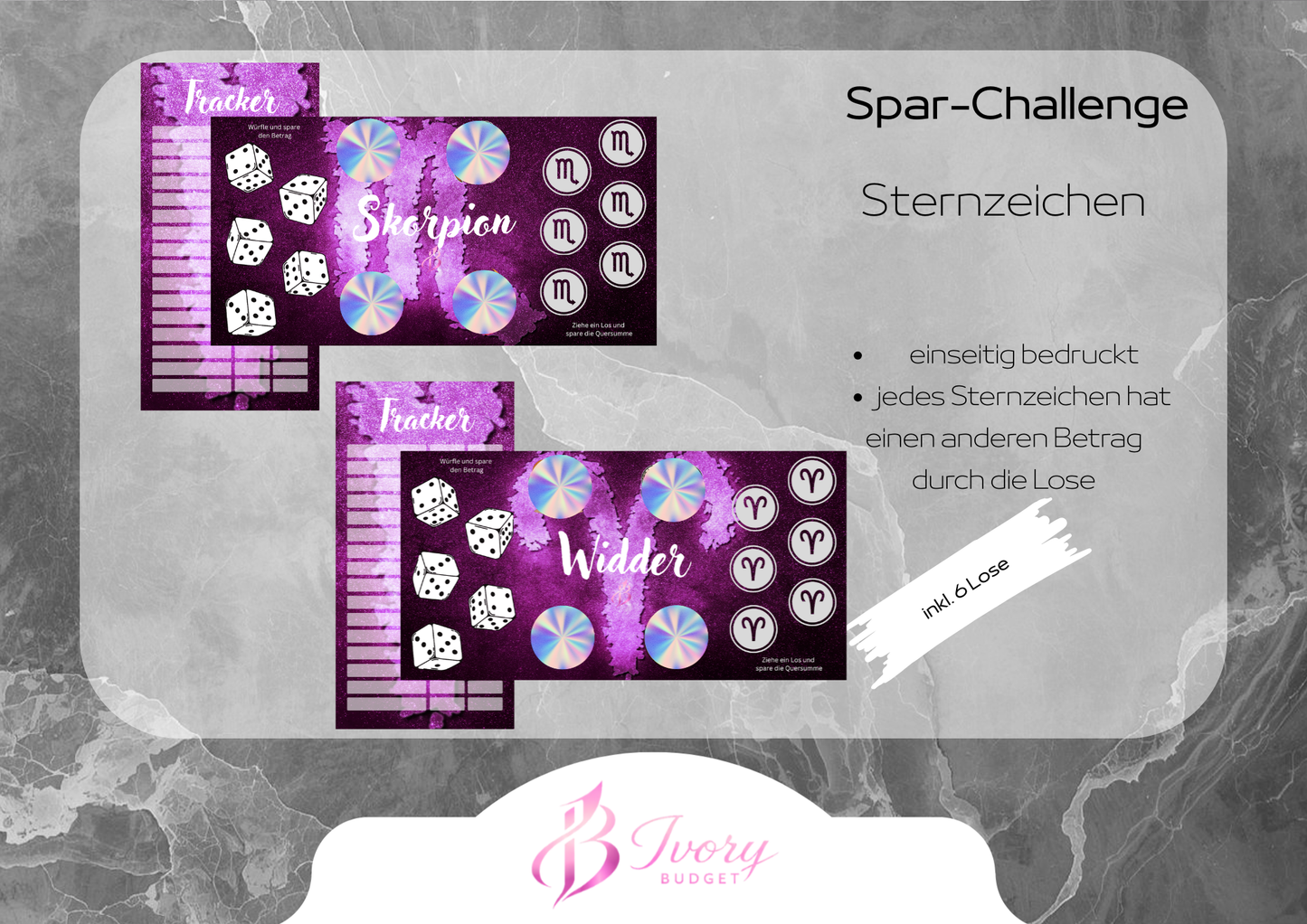 Sternzeichen Challenge