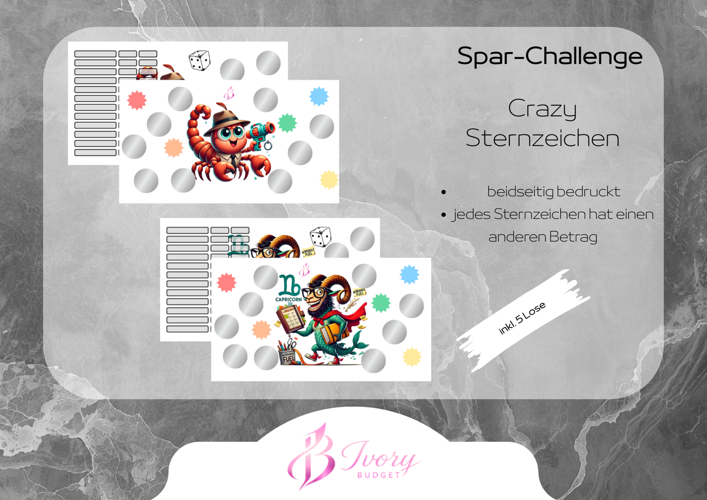 Crazy Sternzeichen Challenge