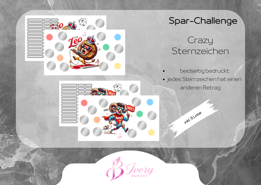 Crazy Sternzeichen Challenge