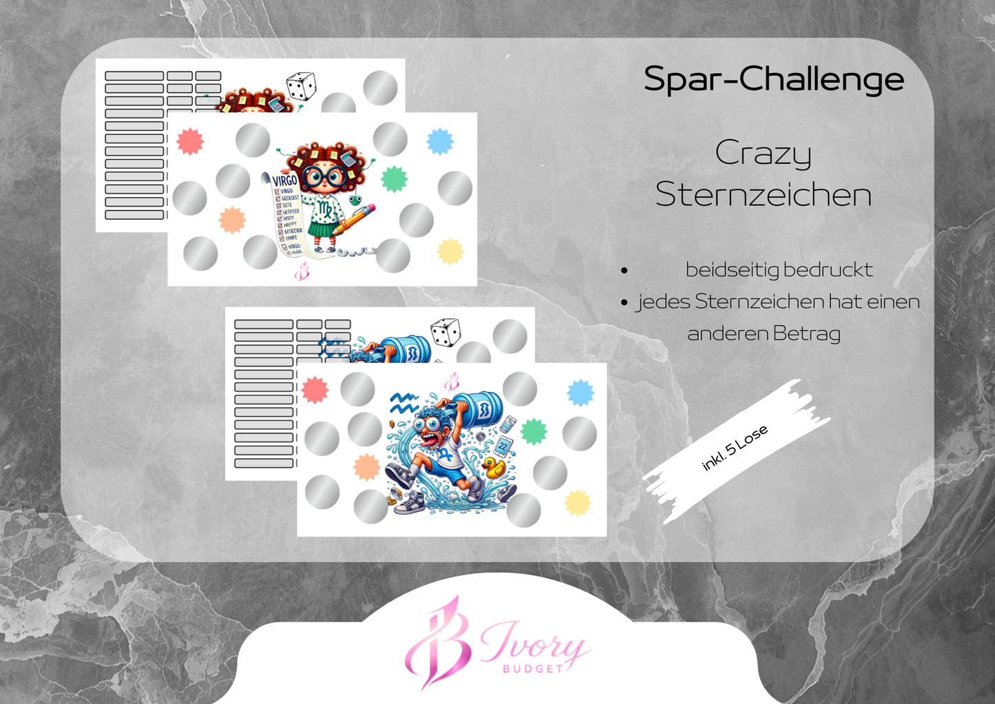 Crazy Sternzeichen Challenge