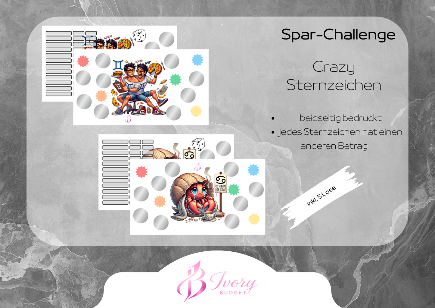 Crazy Sternzeichen Challenge