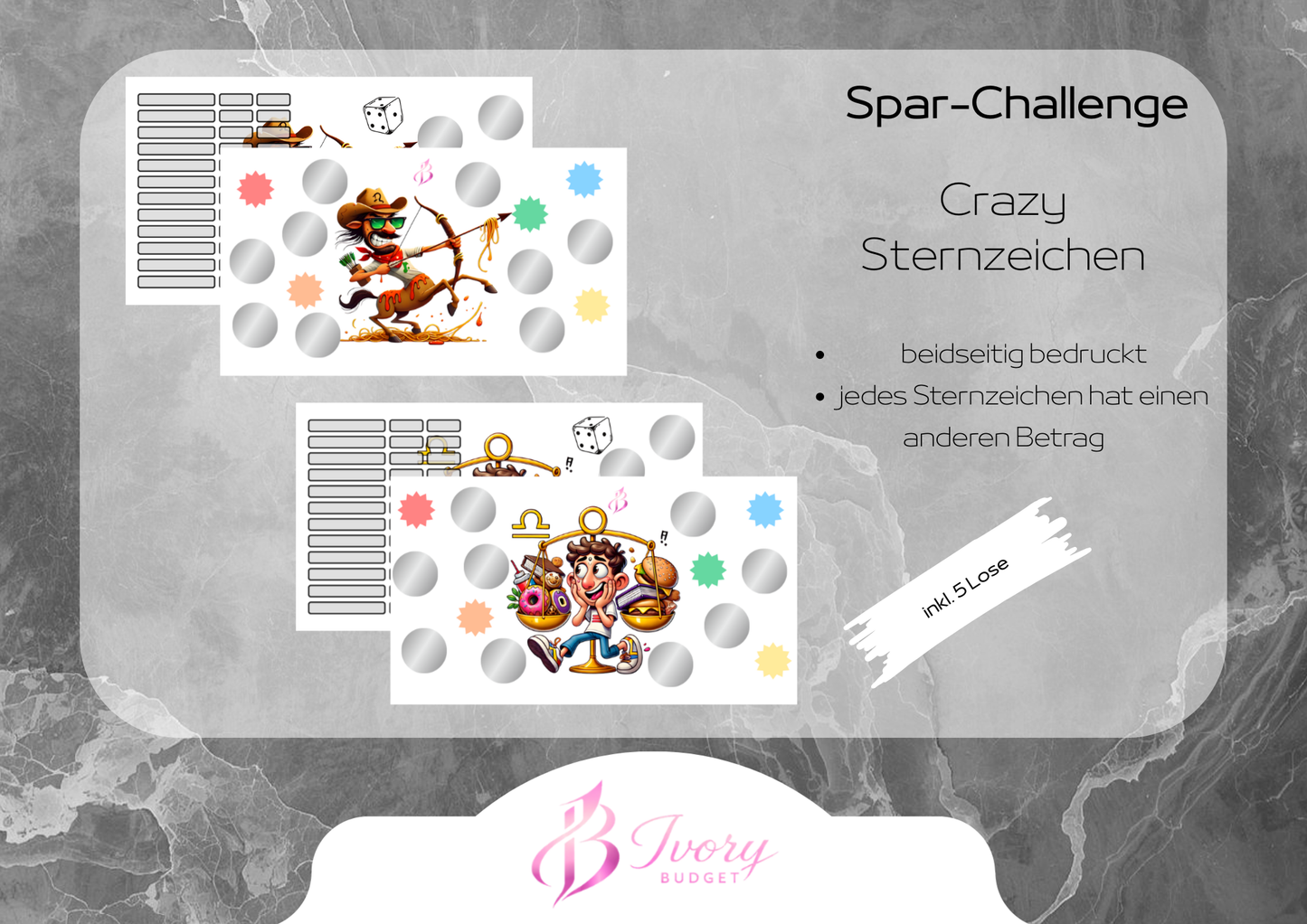 Crazy Sternzeichen Challenge