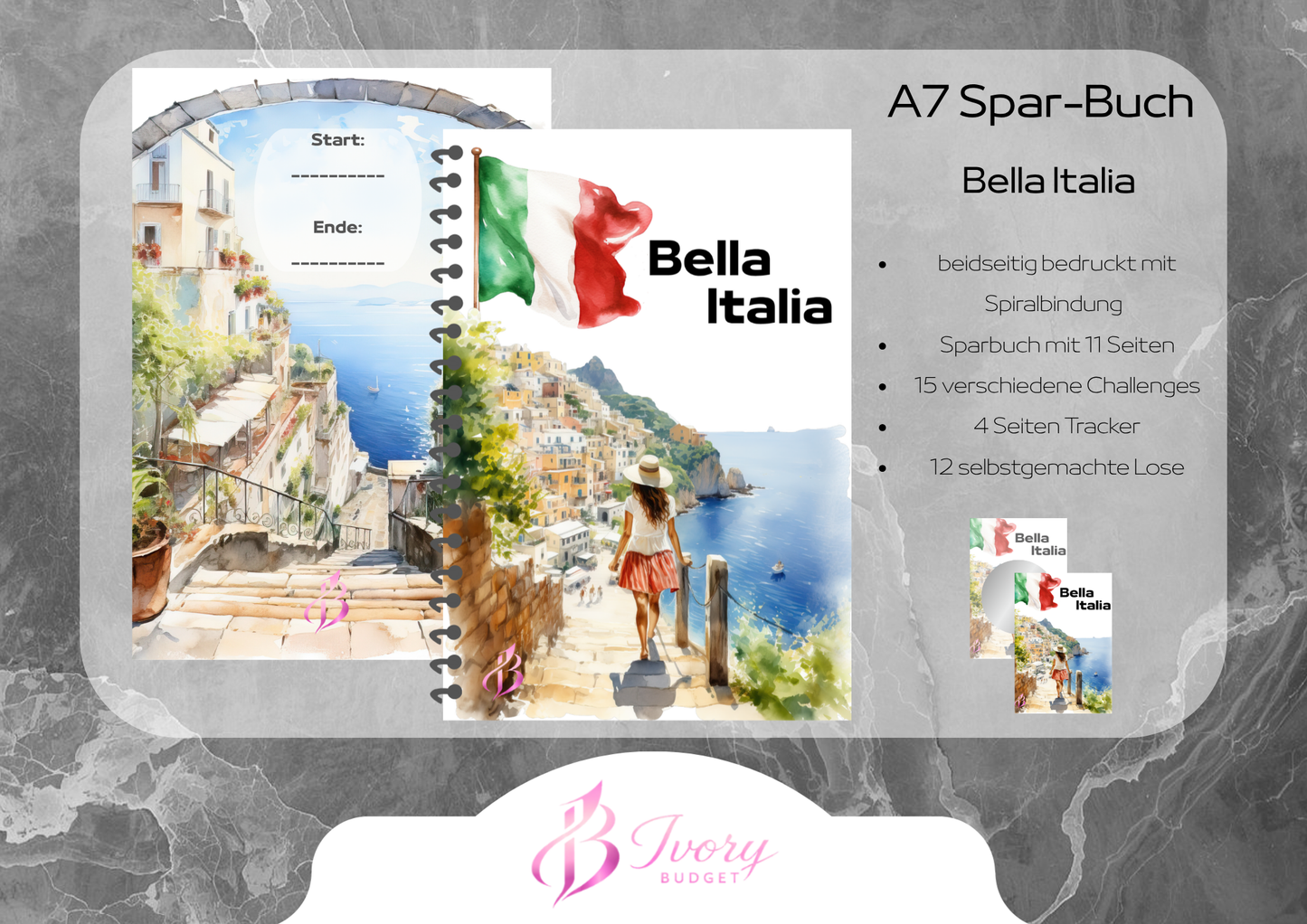 A7 Sparbuch Bella Italia