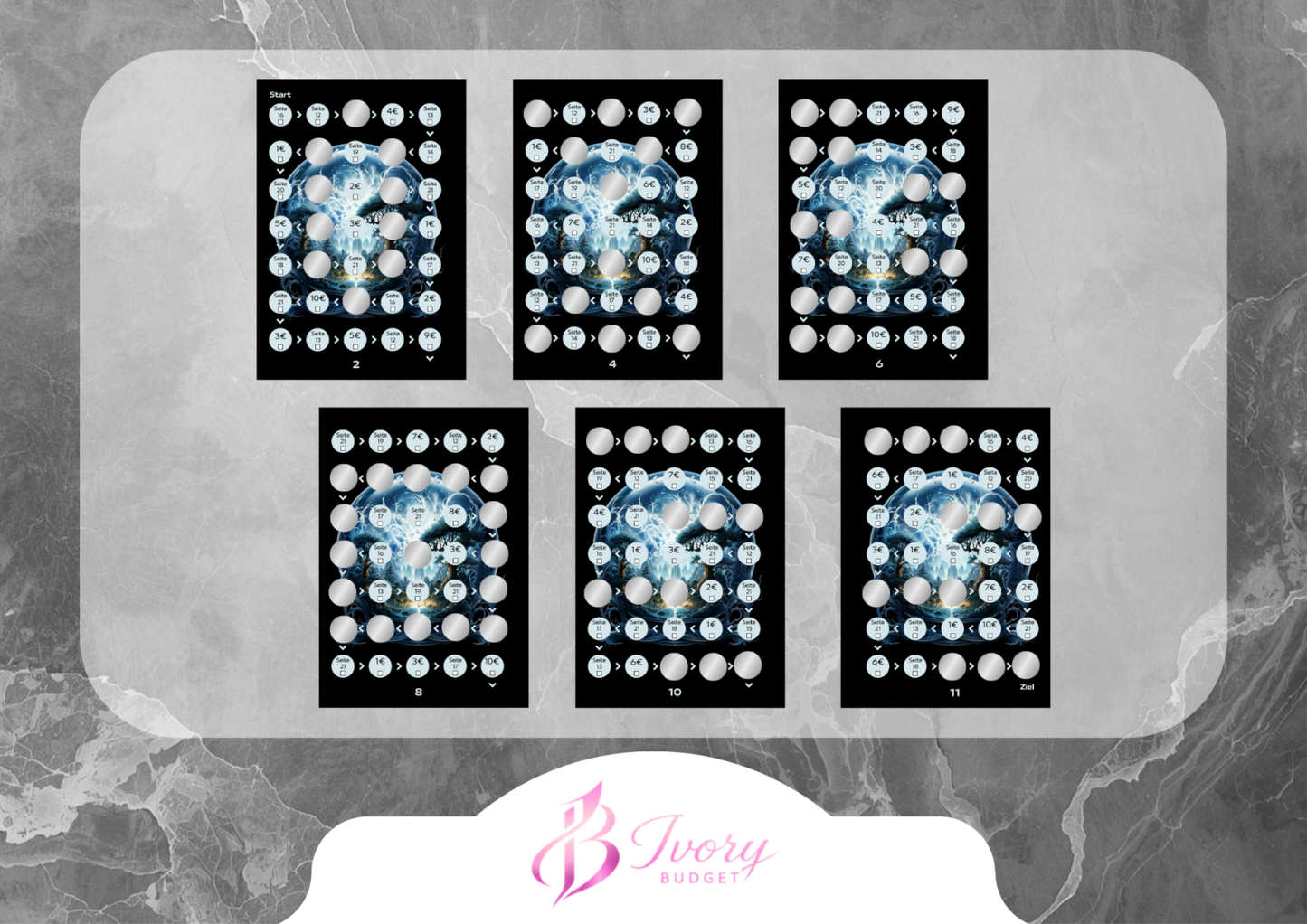 Sparbuch Sparweg div. Farben