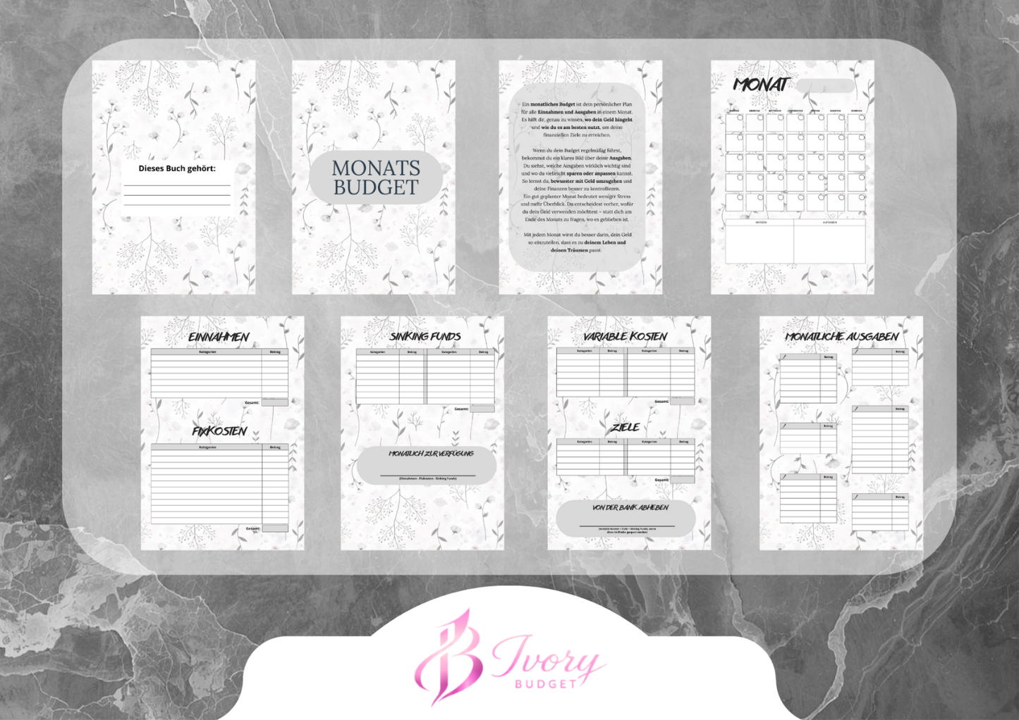 A5 Budget Planer Neutral