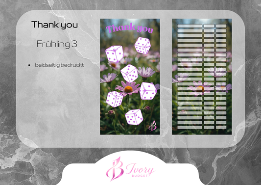 Thank you - Frühling 3