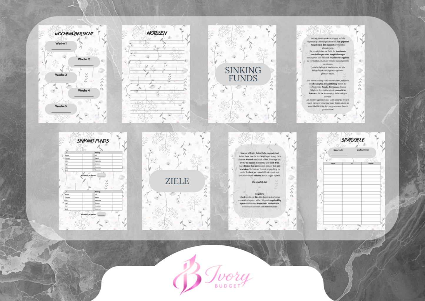 A5 Budget Planer Neutral